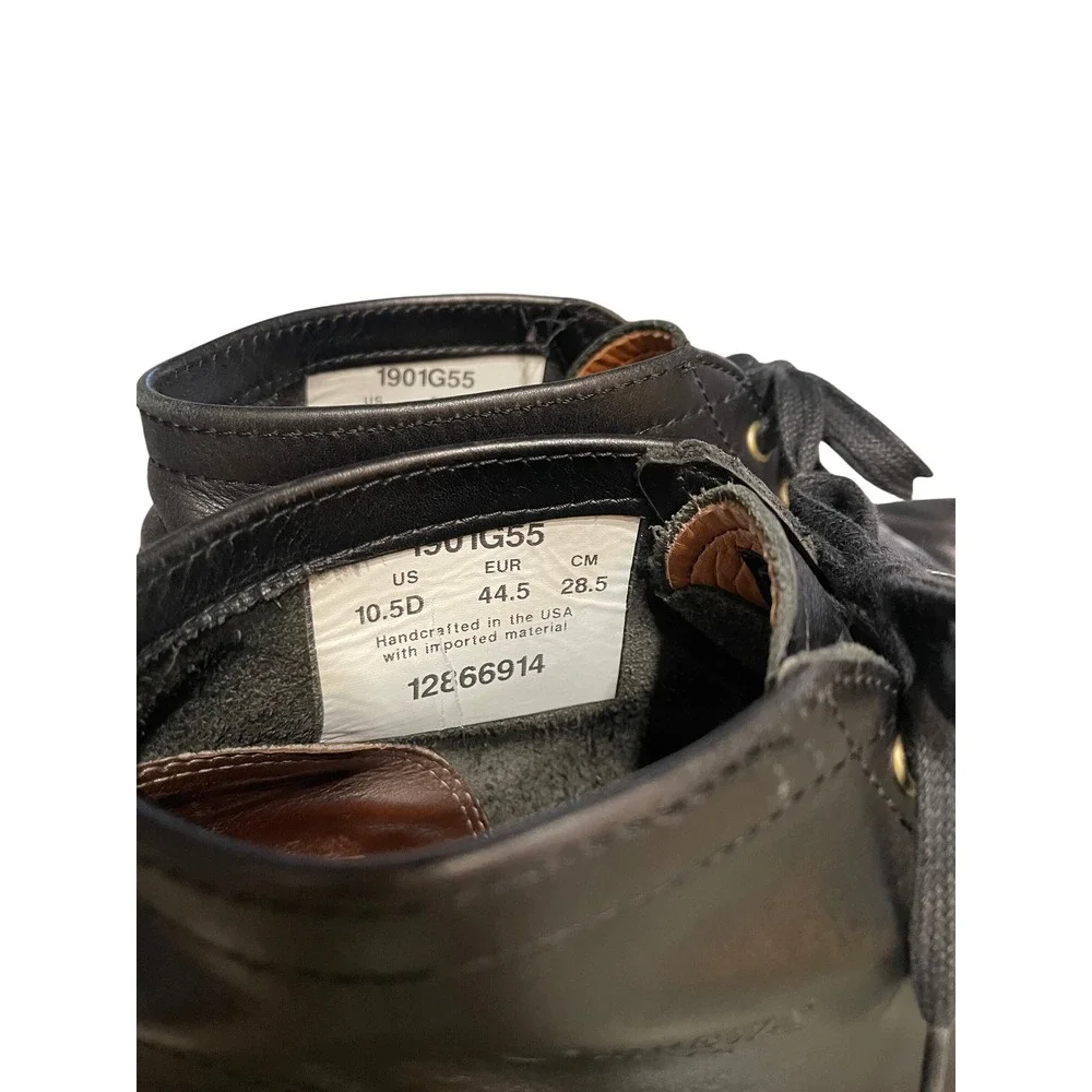 Chippewa Originals 1901G55 Black Leather Chukka Dress Boots Mens 10.5 D USA
